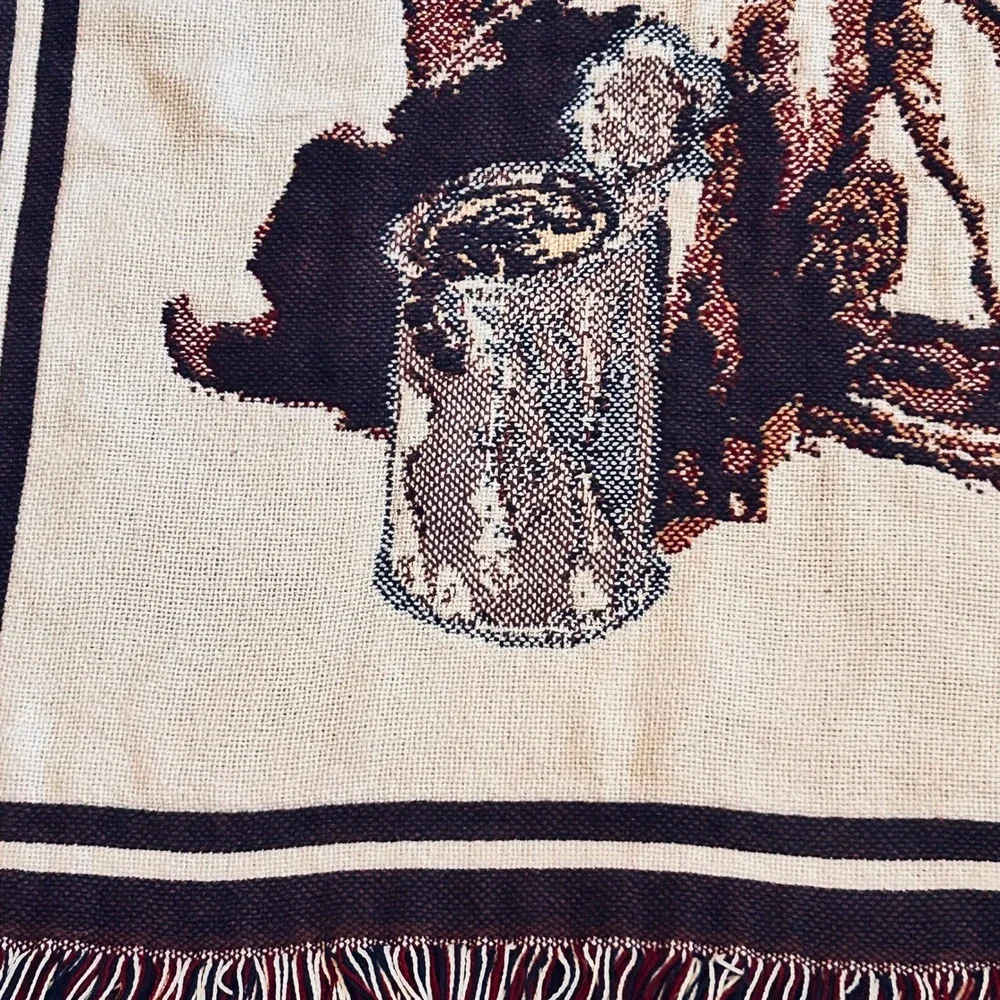 Norman Rockwell Little Spooners Saturday Evening Post 1926 Throw Blanket USA
